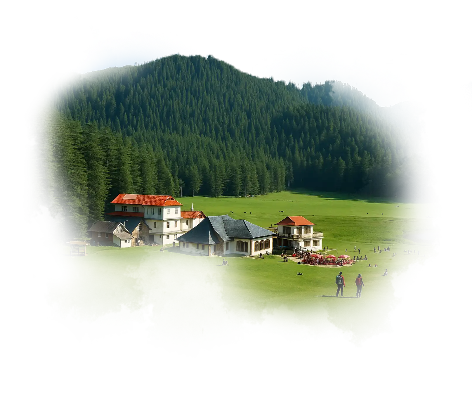 Scenic view of Chamba